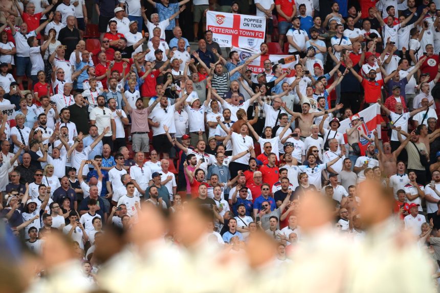 England Fans (Photo Credit: England via X)