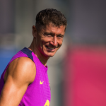 Robert Lewandowski (Photo Credit: Barcelona X handle)