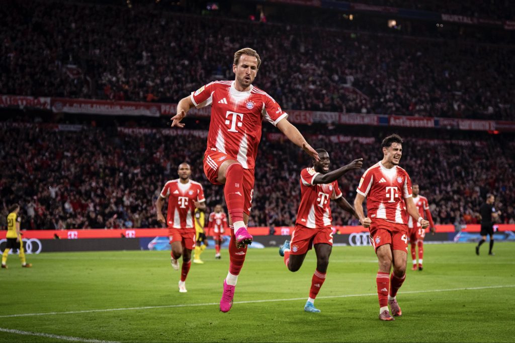 Harry Kane. Photo credit: Bayern Munich Media.