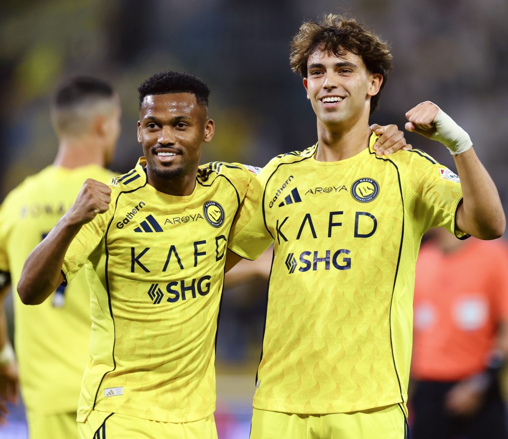 Joao Felix and Aiman Yahya (Photo Credit: Al Nassr via X)