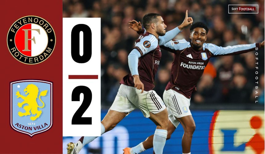 Feyenoord vs Aston Villa (Photo Credit: SoftFootball Media)