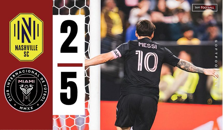 Nashville SC vs Inter Miami (Photo Credit: SoftFootball Media)