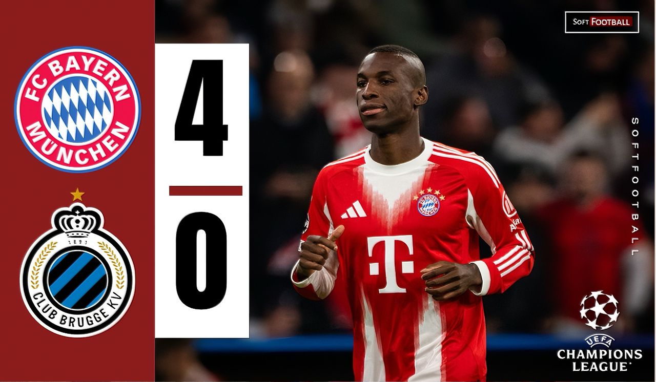 Bayern Munich 4 - 0 Club Brugge KV (Photo Credit: Softfootball Media)