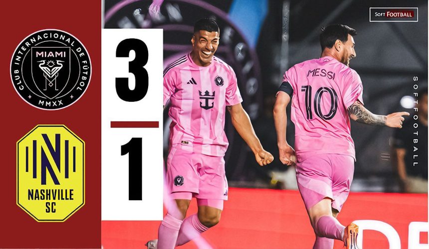 Inter Miami vs Nashville SC (Photo Credit: Softfootball Media)
