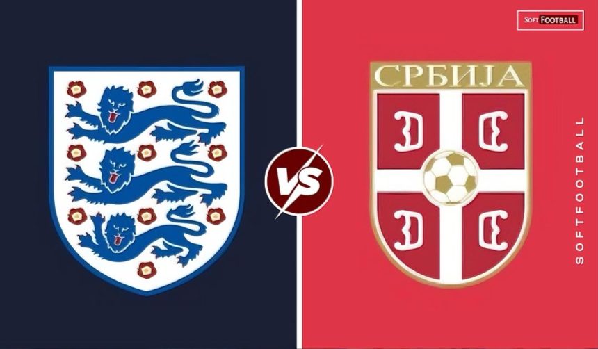 England vs Serbia (Photo Credit: Softfootball Media)