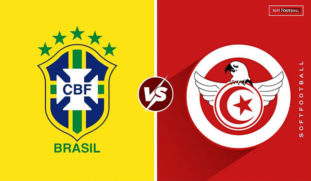 Brazil vs Tunisia (Photo Credit: Softfootball Media)