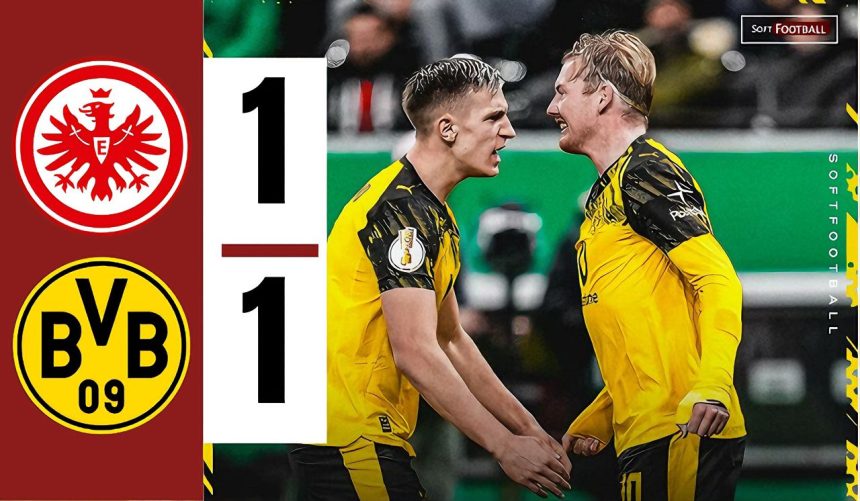 Eintracht Frankfurt vs Borussia Dortmund (Photo credit:Softfootball Media)