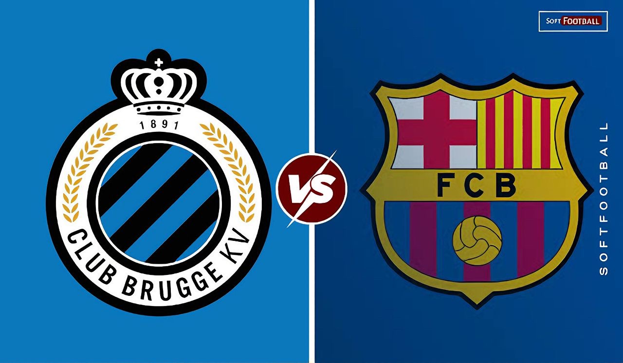 Club Brugge vs Barcelona (Photo Credit: Softfootball Media)