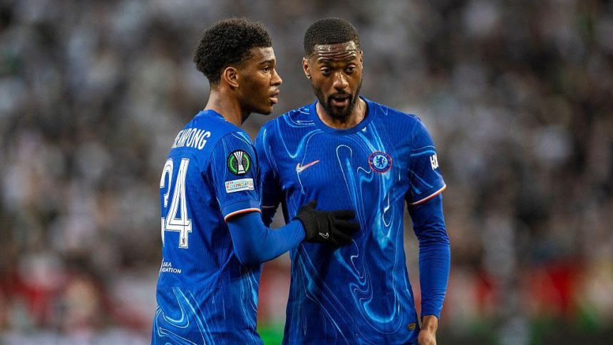 Tosin Adarabioyo and Josh Acheampong (Photo Credit:Chelsea X handle)