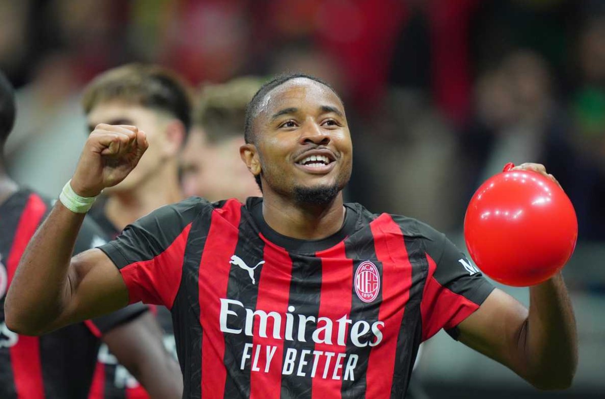 Christopher Nkunku. (Photo credit: AC Milan Media).