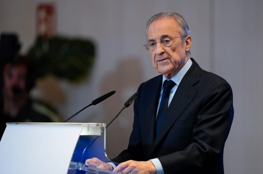 Real Madrid President, Florentino Perez. (Photo Credit: Real Madrid Media).
