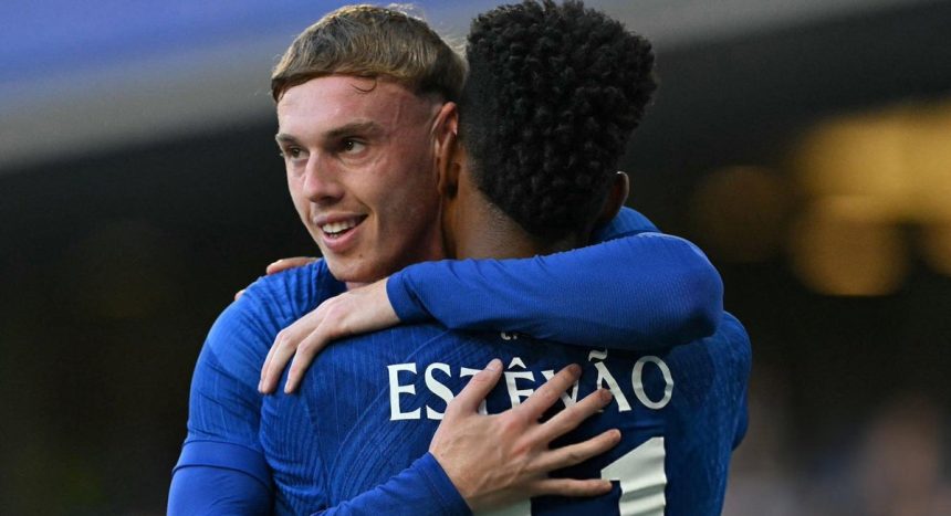 Cole Palmer and Estevao (Photo Credit: Chelsea Media)