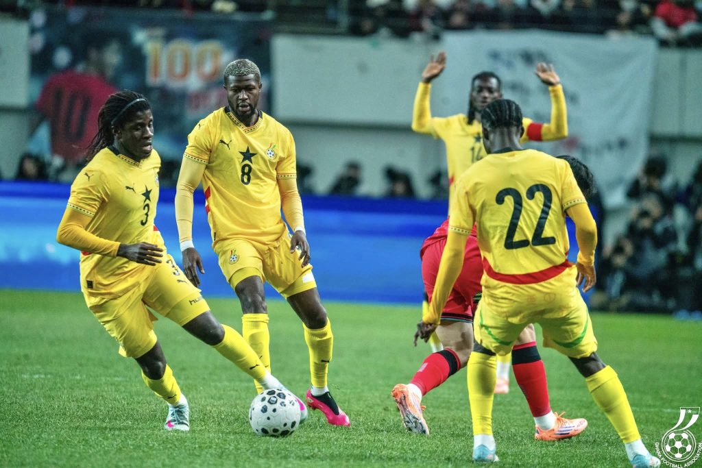 South Korea vs Ghana (Photo Credit: Ghana Via X)