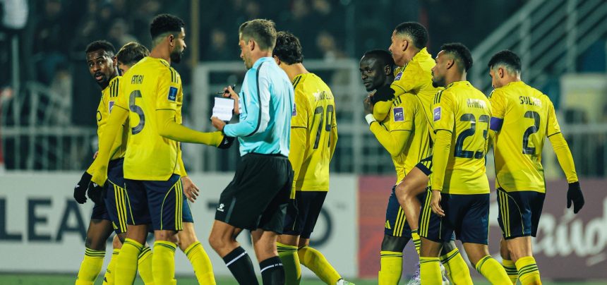 Al Nassr players after wining (Photo Credit: Al Nassr via X)