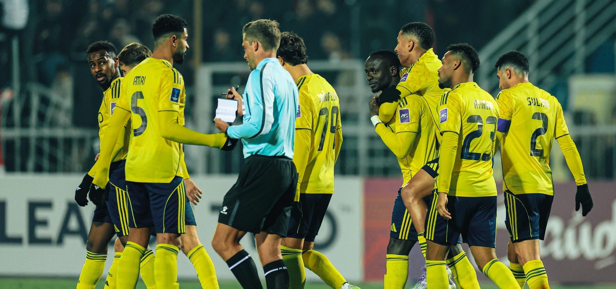 Al Nassr players after wining (Photo Credit: Al Nassr via X)