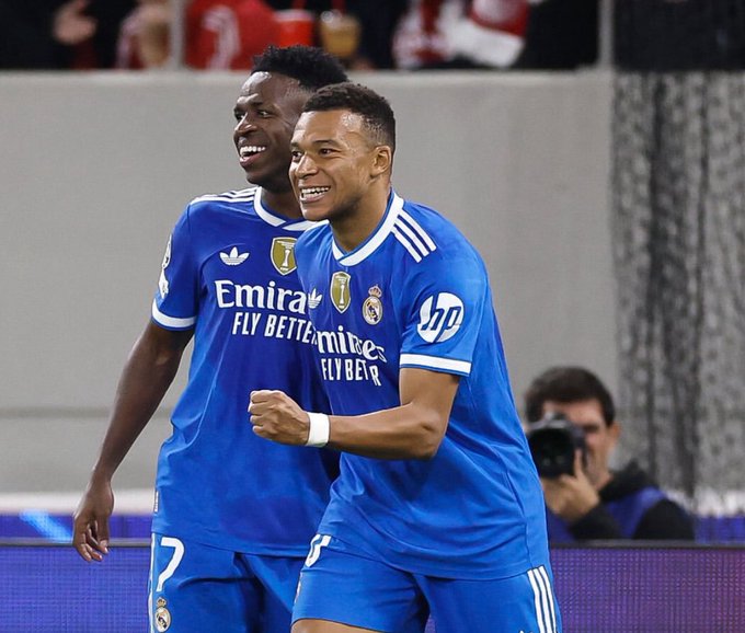 Kylian Mbappe and Vinicius Jr (Photo Credit: Real Madrid via X)