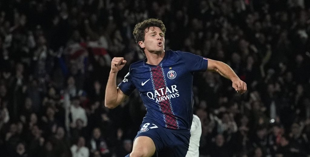 Joao Neves (photo credit: PSG via X)