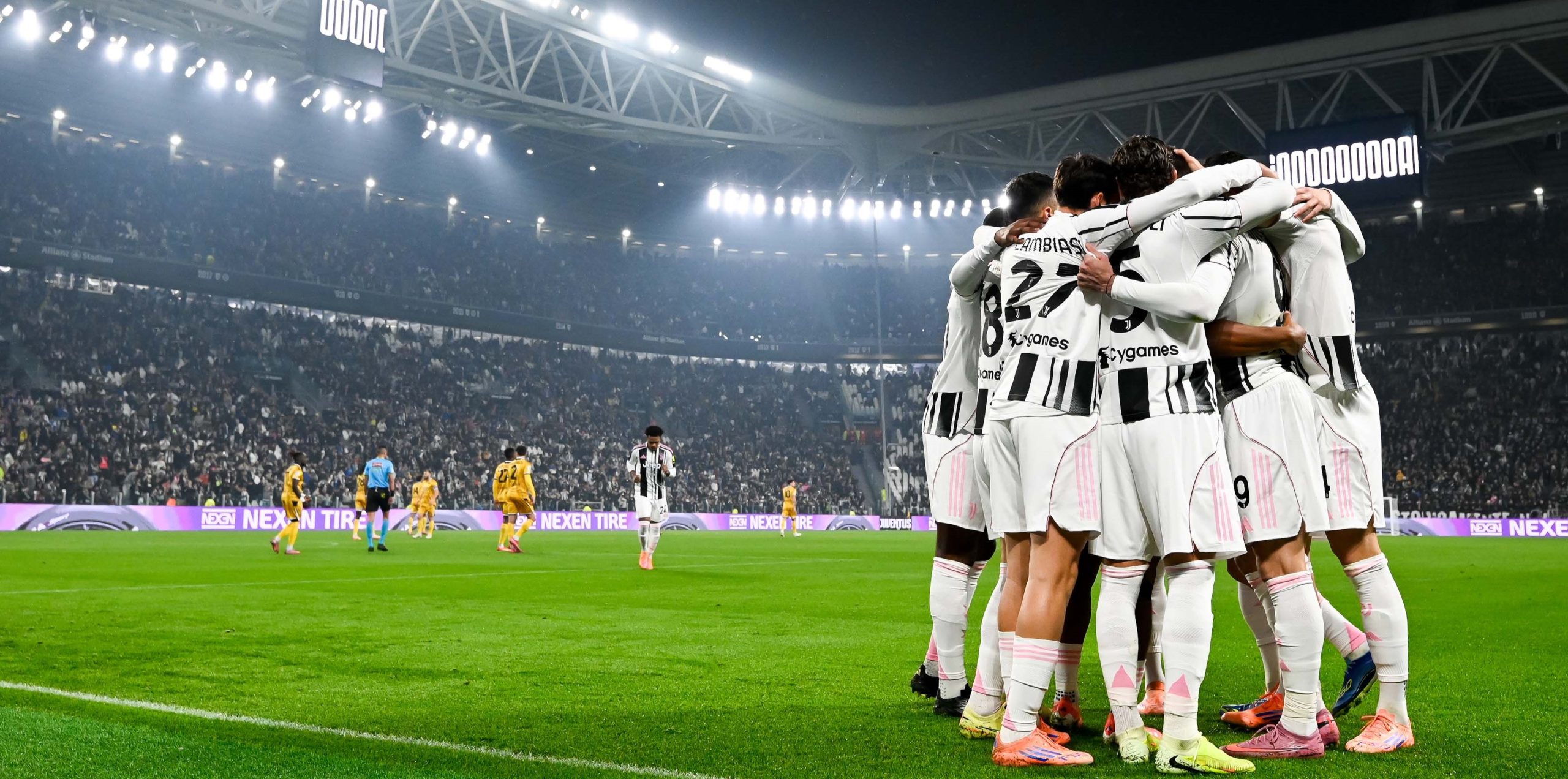 Juventus Players Celebrating (Photo Credit: Juventus via X)