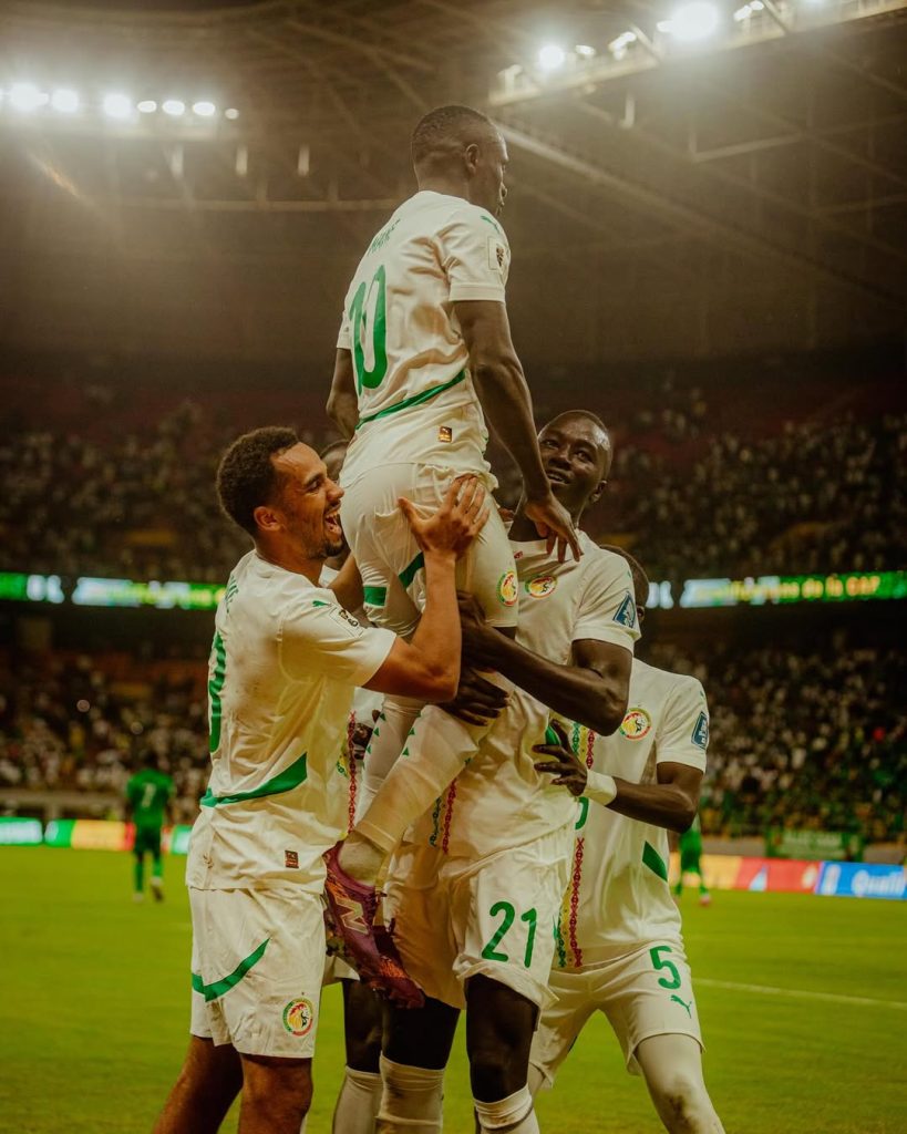 Senegal Players Celebrating (Photo Credit: Senegal Via Instagram)