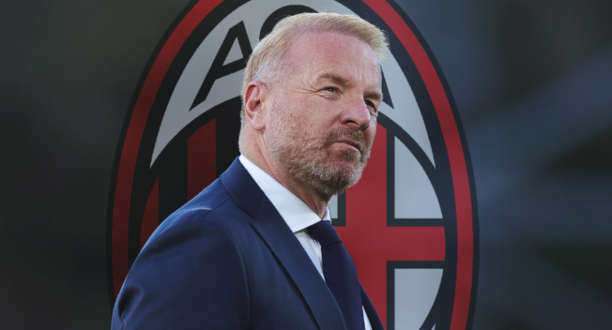 AC Milan Director Tare (Photo Credit: AC Milan website)
