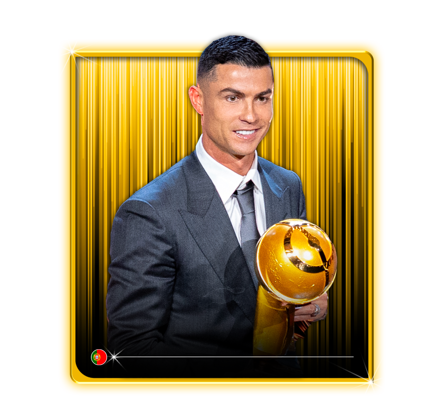 Cristiano Ronaldo Wins Best Middle East Player Award at 2025 Globe Soccer Awards - Photo Credit : Globesoccer, Official Website