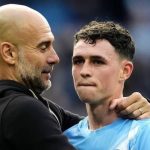 Pep Guardiola And Phil Foden (Photo Credit: Manchester City Media)