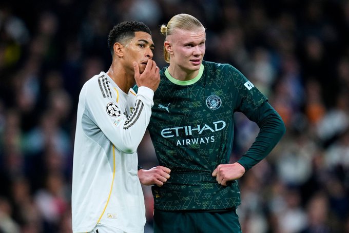 Haaland and Bellingham (Photo Credit: Man City Media)