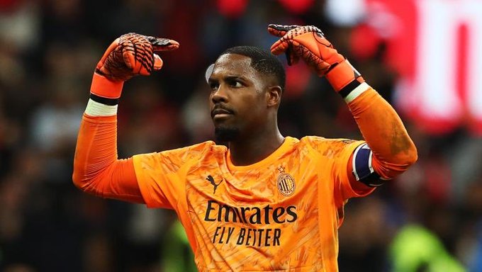 Mike Maignan (Photo Credit: AC Milan Media)