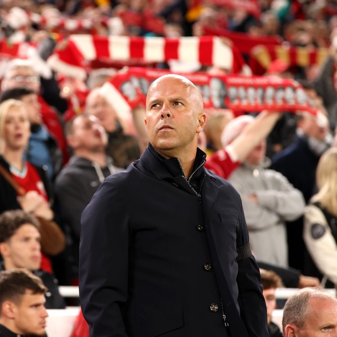 Arne Slot (Photo Credit: Liverpool via X)