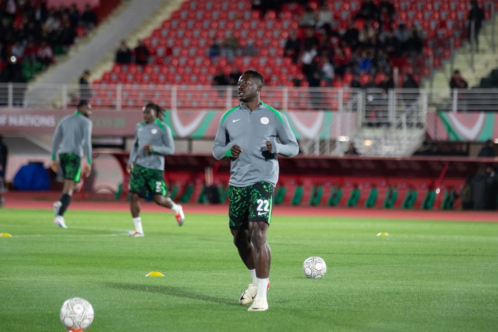 Super Eagles Share Warm-Up Images Ahead of AFCON Clash with Tunisia - Photo Credit : Super eagles, X