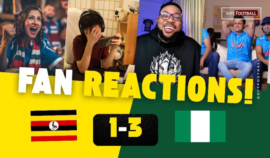 Uganda v Nigeria. (Photo Credit: Softfootball Media).
