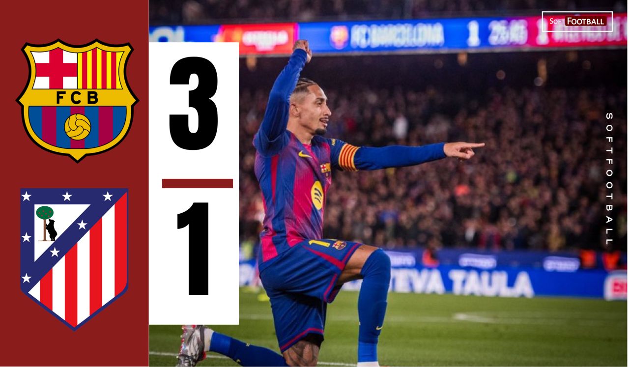 Barcelona vs Atletico Madrid (Photo Credit: Softfootball Media)