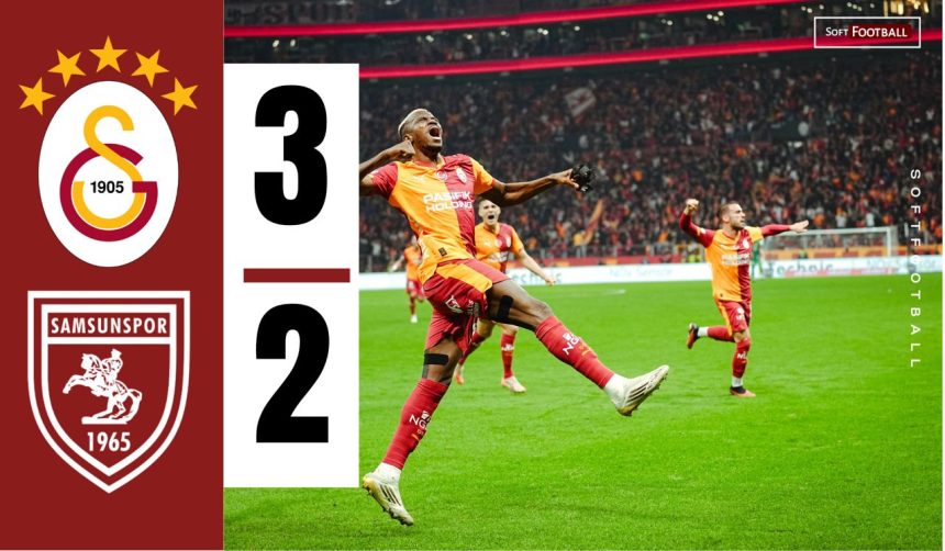 Galatasaray vs Samsunspor (Photo Credit: SoftFootball)