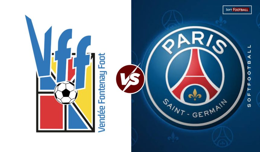 Vendee Fontenay Foot vs Paris Saint-Germain (Photo Credit: Softfootball Media)