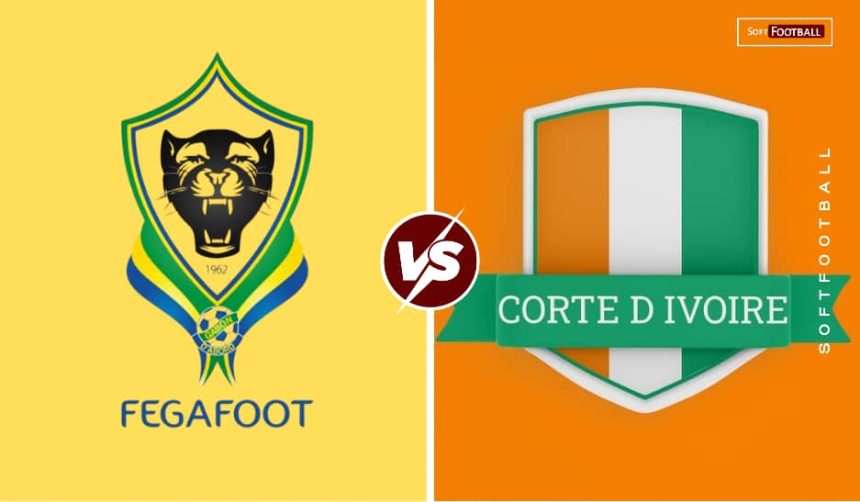 gabon vs ivory coast. (Photo credit: Softfootball media)