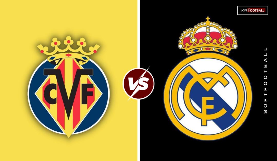 Real madrid vs villarreal. (Photo credit: Softfootball media)