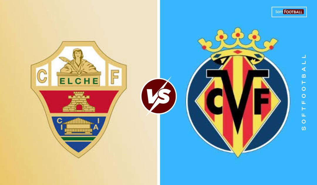 Elche vs Villarreal. (photo credit: softfootball media)