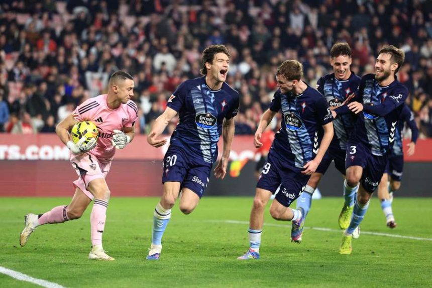 Sevilla vs Celta vigo (Photo Credit: La Liga website)