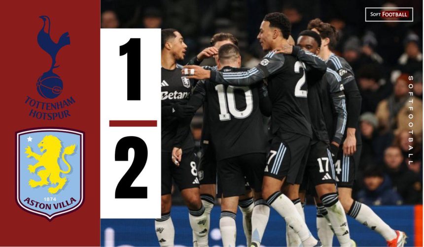 Tottenham vs Aston Villa (Photo Credit: Softfootball Media )