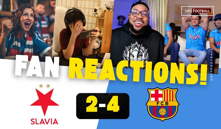 Slavia Prague vs Barcelona (Photo Credit: Softfootball Media)