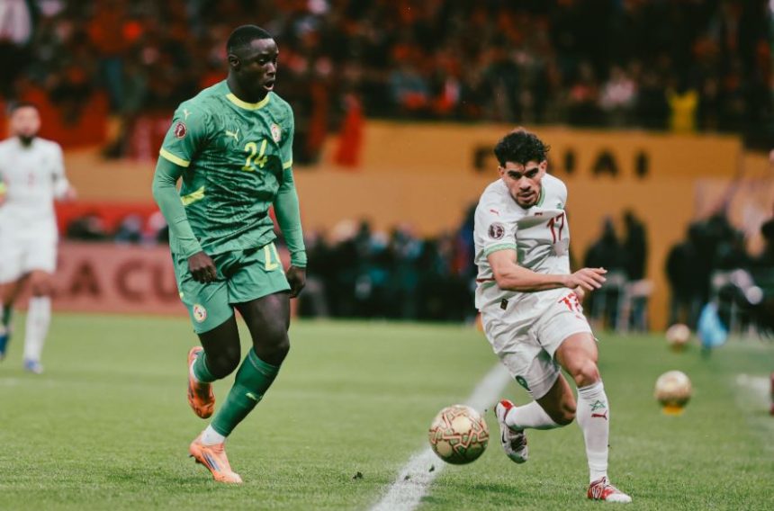 Action from Morocco vs Senegal. (Photo Credit: CAF Media)