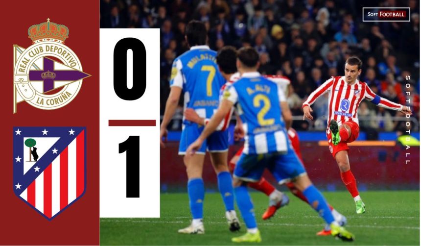 Deportivo La Coruna vs Atletico Madrid (Photo Credit: SoftFootball Media)