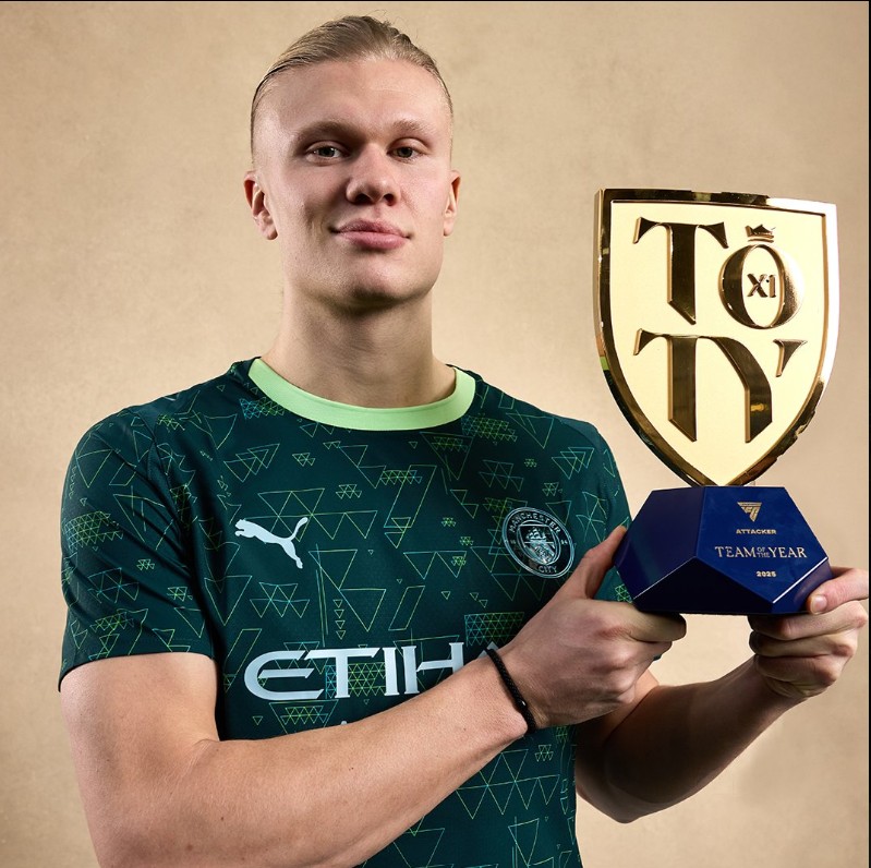 Erling Haaland. (Photo Credit: Manchester City Media).