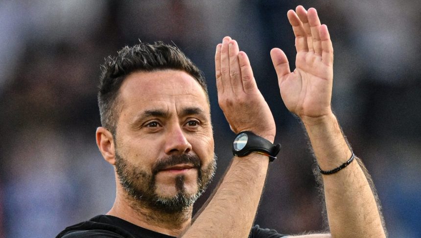 Roberto De Zerbi (Photo Credit: Olympique Marseille via X)