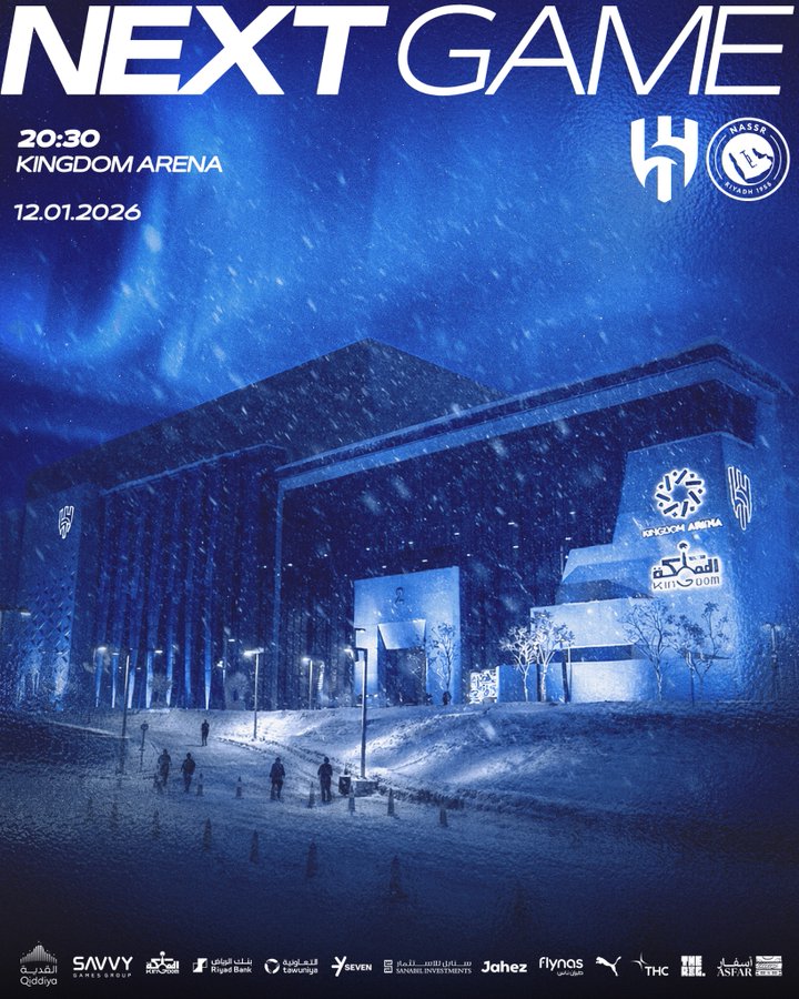 Al-Hilal vs. Al-Nassr . (Photo credit: Al-Hilal VIA X 