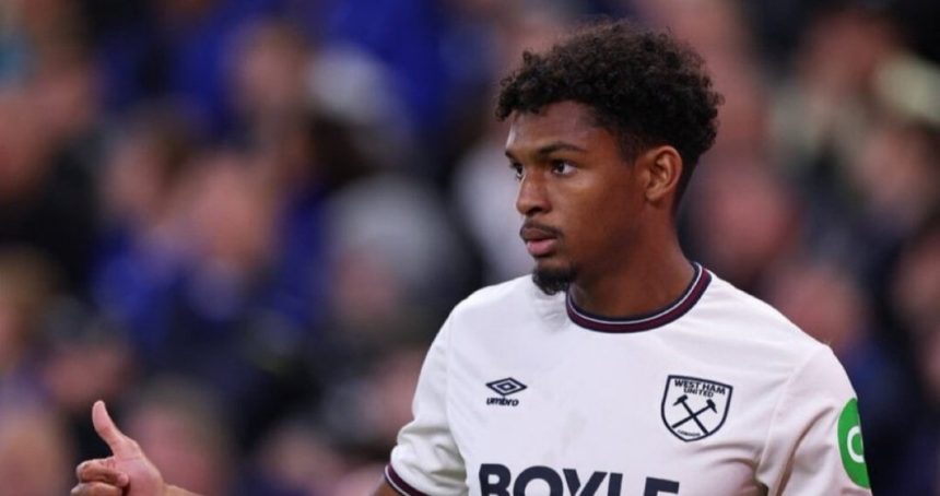 Luis Guilherme (Photo Credit: West Ham Media via X)