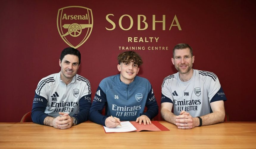 rsenal Secure Max Dowman on Pre-Contract Ahead of Professional Deal - photo credit - arsenal website