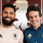 Douglas Luiz and Unai Emery (Photo Credit: Aston Villa via X)