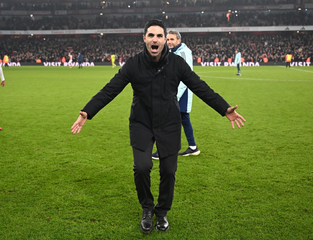 Mikel Arteta (Photo Credit: Arsenal via X)