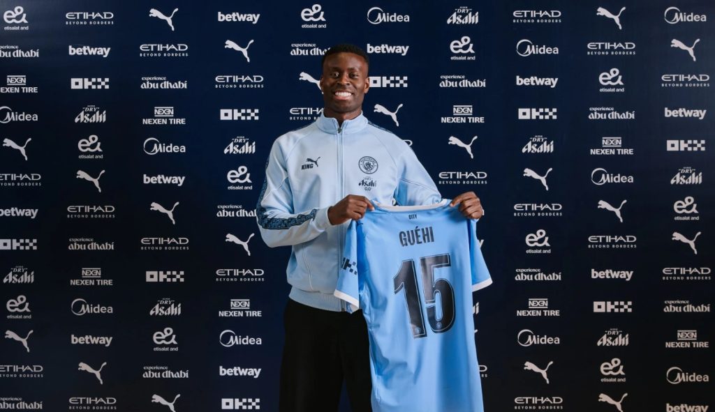 Marc Guehi. (Photo Credit: Manchester City Media).